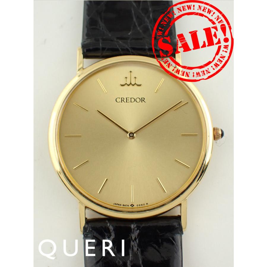 セイコークレドール アンティーク 18Kケース 5A74-0140中古 | CREDOR