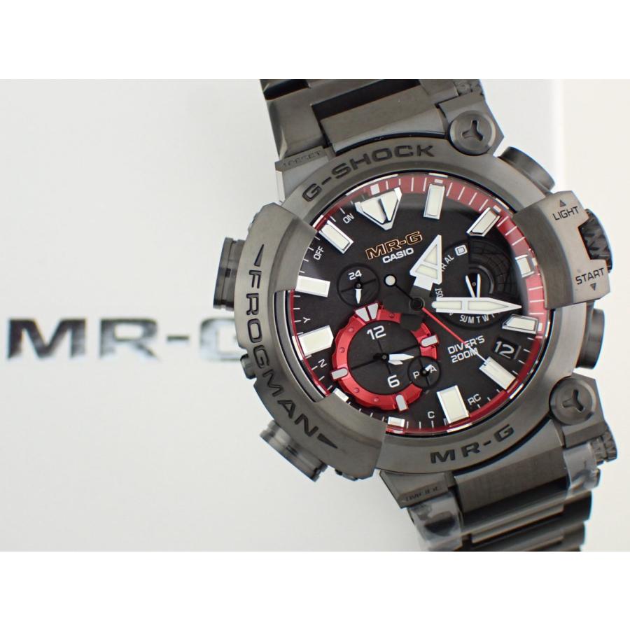 カシオ Gショック MR-G フロッグマン ダイバーズウォッチ チタン MRG-BF1000B-1AJR 新品 | G-SHOCK | 12