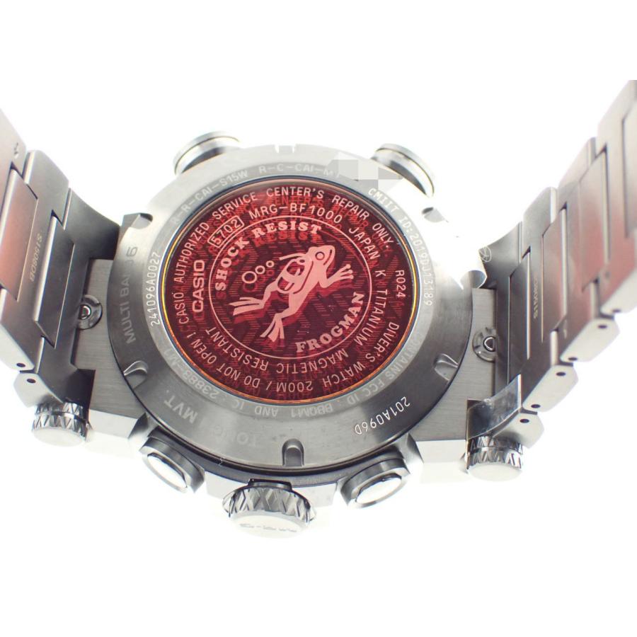 カシオ Gショック MR-G フロッグマン ダイバーズウォッチ チタン MRG-BF1000B-1AJR 新品 | G-SHOCK | 07