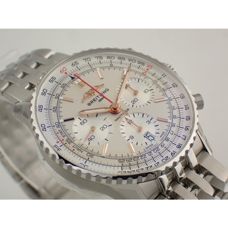 ブライトリング ナビタイマー B01 クロノグラフ 41 オパーリンホワイト AB0139211G1A1(AB0139)新品 | ナビタイマー | 01