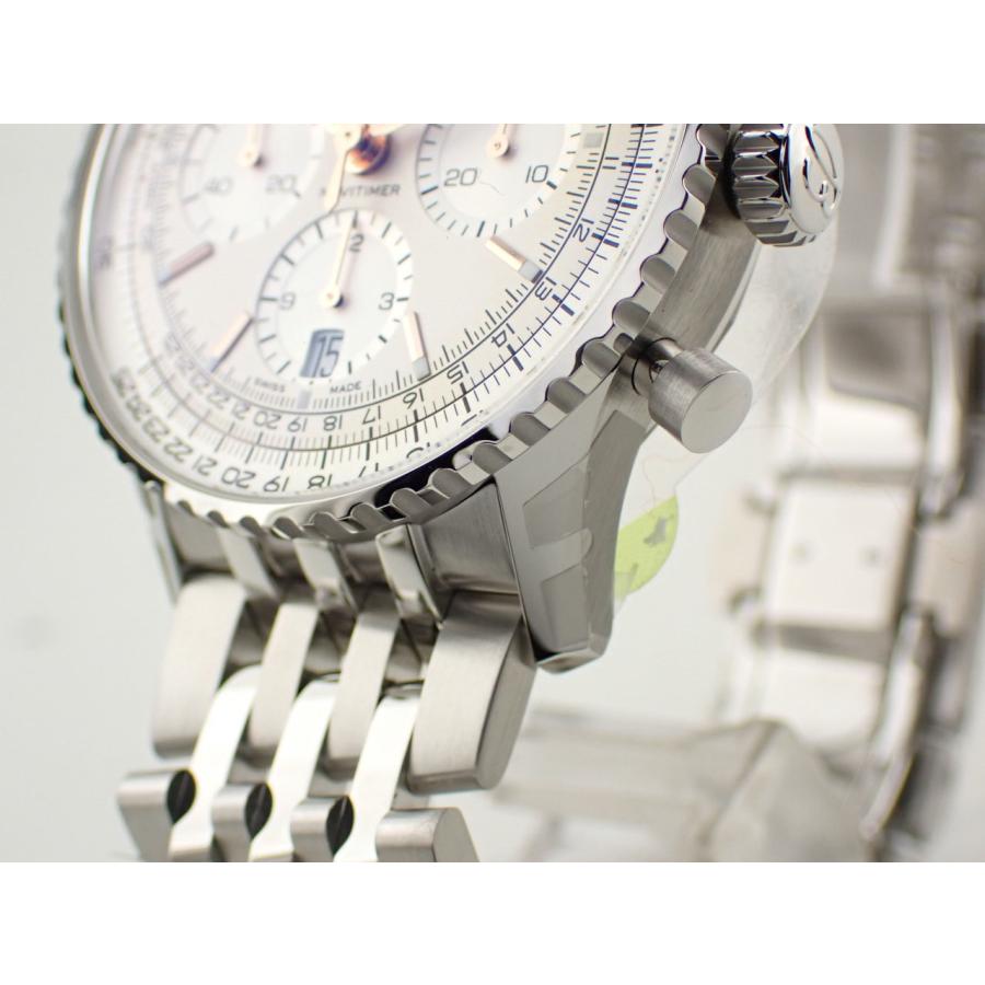 ブライトリング ナビタイマー B01 クロノグラフ 41 オパーリンホワイト AB0139211G1A1(AB0139)新品 | ナビタイマー | 03