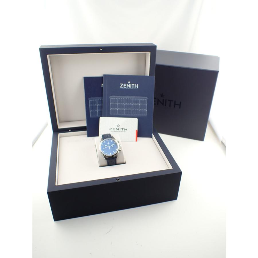 ゼニス クロノマスター ヘリテージ146 38mm ブルー 03.2150.4069/51.C805 新品 | ZENITH（時計） | 10