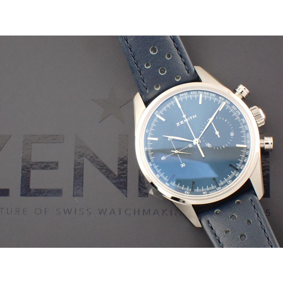 ゼニス クロノマスター ヘリテージ146 38mm ブルー 03.2150.4069/51.C805 新品 | ZENITH（時計） | 11