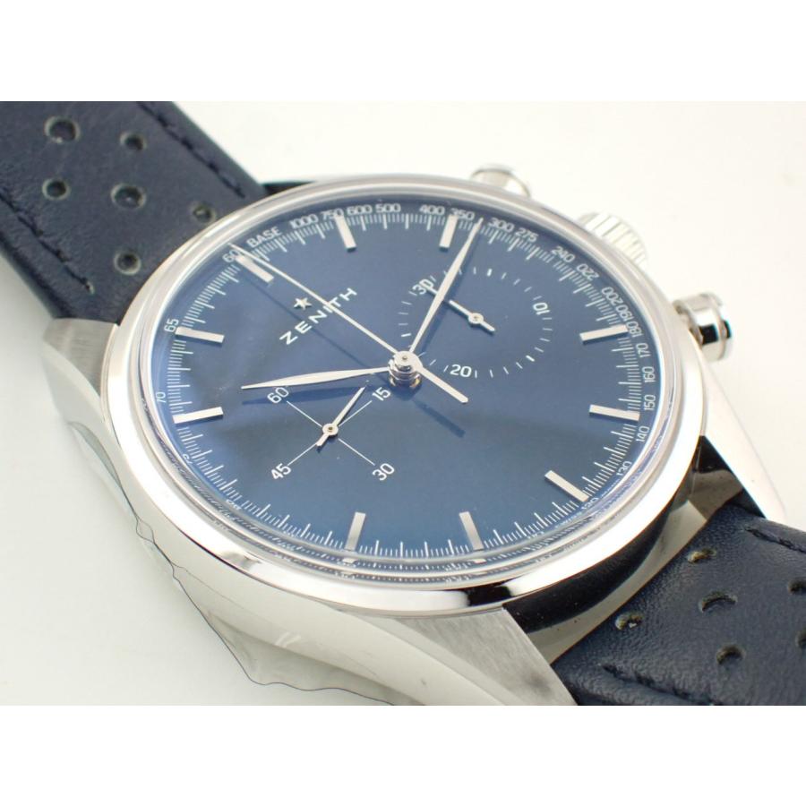 ゼニス クロノマスター ヘリテージ146 38mm ブルー 03.2150.4069/51.C805 新品 | ZENITH（時計） | 01