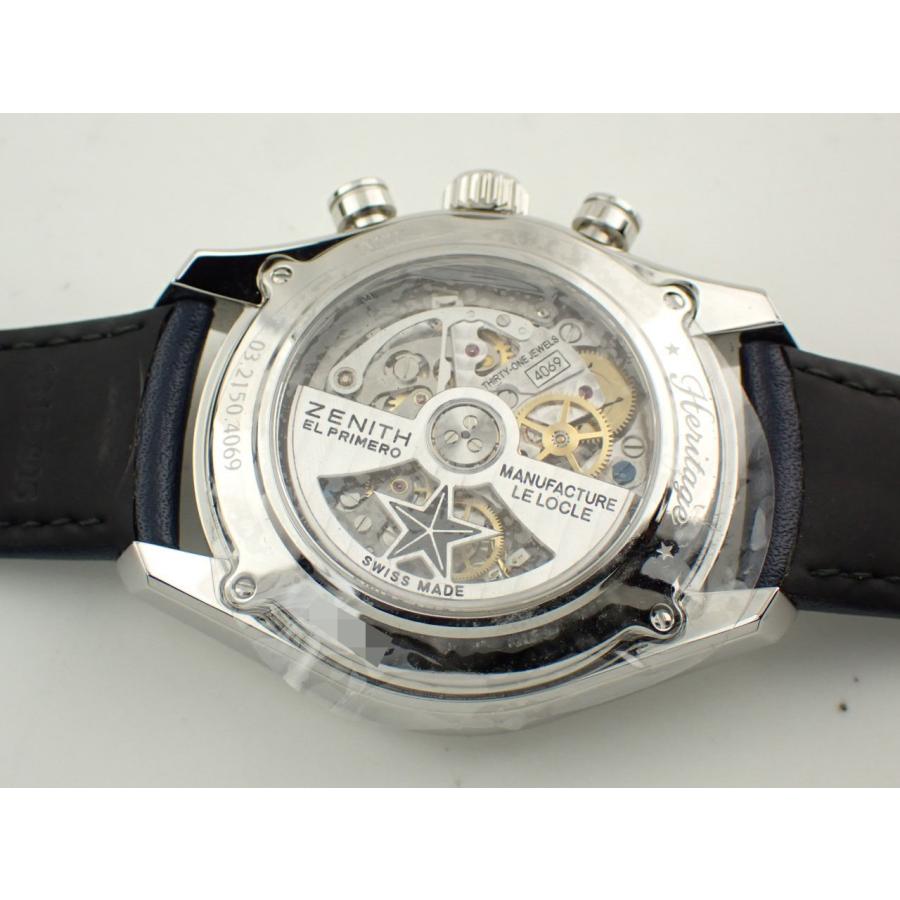 ゼニス クロノマスター ヘリテージ146 38mm ブルー 03.2150.4069/51.C805 新品 | ZENITH（時計） | 07