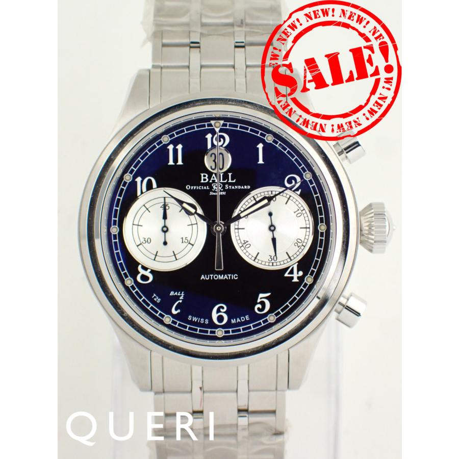 ボールウォッチ トレインマスター キャノンボール2 クロノグラフ ブラック CM1052D-S3J-BK 新品 | BALL Watch