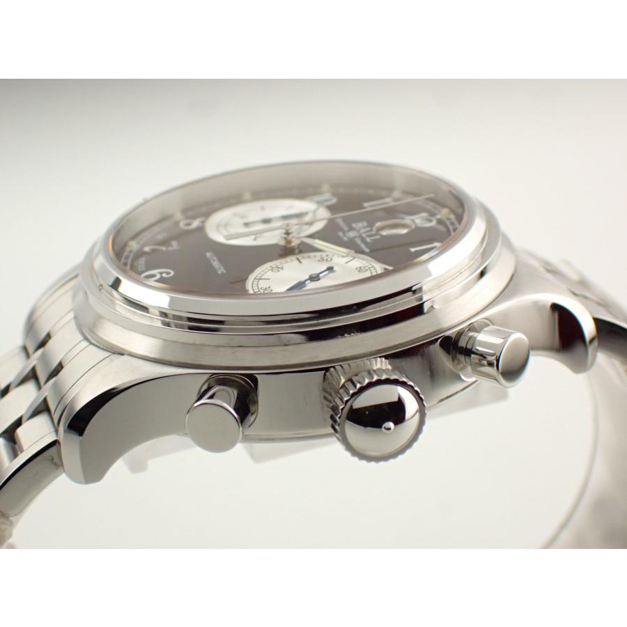 ボールウォッチ トレインマスター キャノンボール2 クロノグラフ ブラック CM1052D-S3J-BK 新品 | BALL Watch | 02