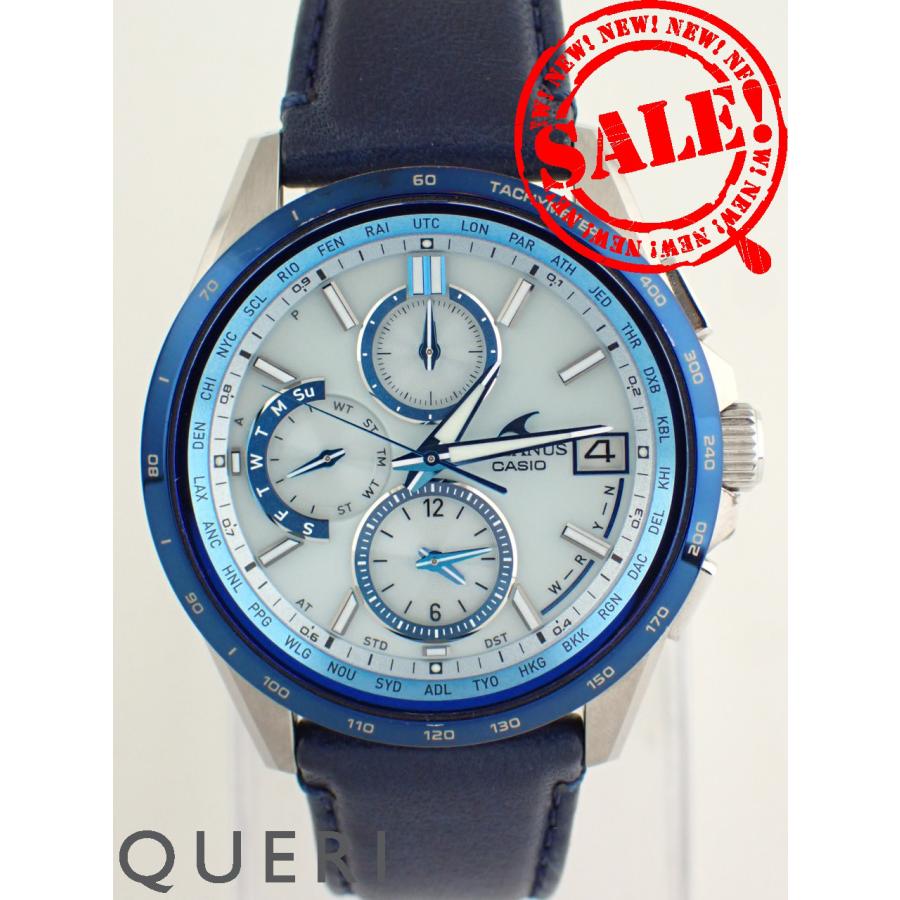 OCEANUS カシオ オシアナス クラシックライン 阿波藍（あわあい）数量