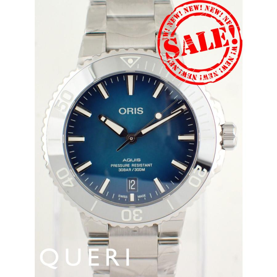 オリス アクイス デイト オートマチック メンズ 01 733 7732 4155-07 8 21 05PEB 新品 | ORIS