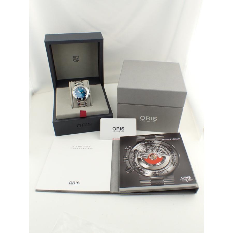 オリス アクイス デイト オートマチック メンズ 01 733 7732 4155-07 8 21 05PEB 新品 | ORIS | 11