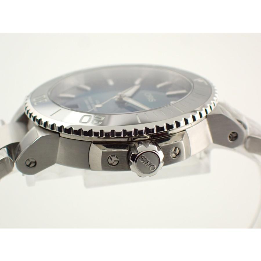 オリス アクイス デイト オートマチック メンズ 01 733 7732 4155-07 8 21 05PEB 新品 | ORIS | 02