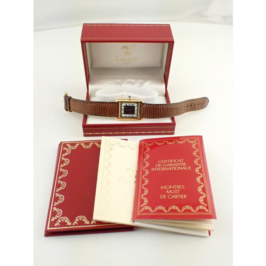 カルティエ マストタンク トリニティ SM 366001(5057001)新品仕上げ済 | TANK（Cartier） | 10