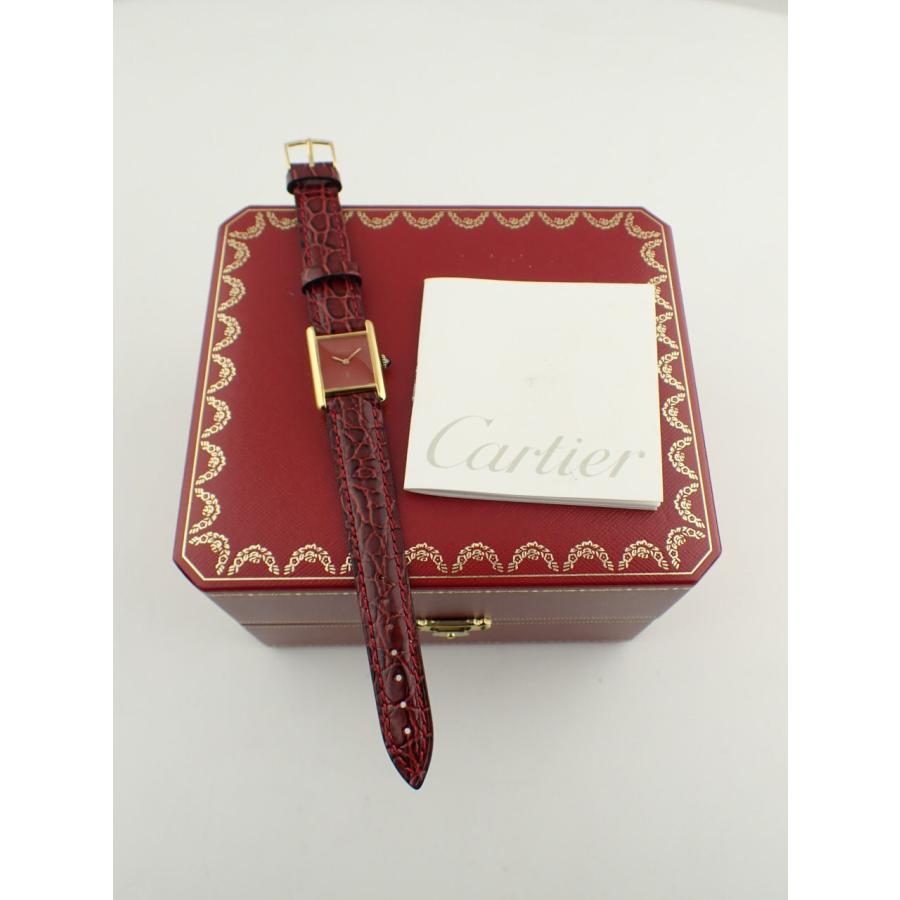 カルティエ マスト ドゥ カルティエ タンク SM 手巻き 新品仕上げ済 | TANK（Cartier） | 10