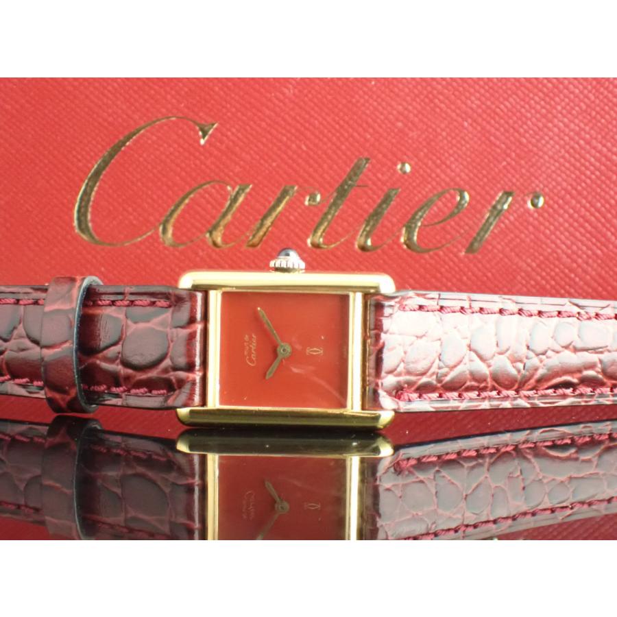 カルティエ マスト ドゥ カルティエ タンク SM 手巻き 新品仕上げ済 | TANK（Cartier） | 12