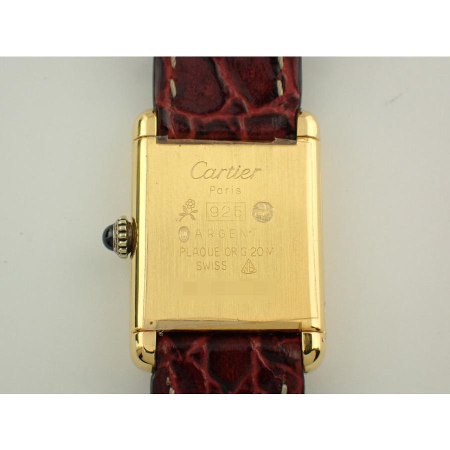 カルティエ マスト ドゥ カルティエ タンク SM 手巻き 新品仕上げ済 | TANK（Cartier） | 07