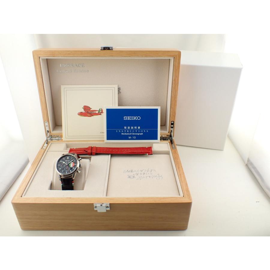 セイコー プレザージュ スタジオジブリ 紅の豚コラボ 600本限定 SARK017(8R48-00P0)未使用 | SEIKO | 10
