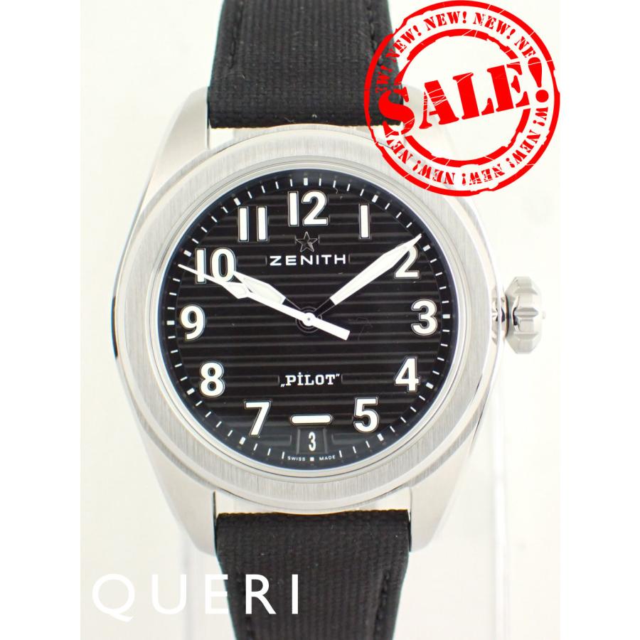 ゼニス パイロット オートマチック 40mm 03.4000.3620/21.I001 新品 | ZENITH（時計）