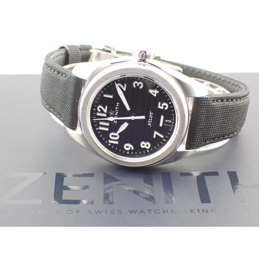 ゼニス パイロット オートマチック 40mm 03.4000.3620/21.I001 新品 | ZENITH（時計） | 12
