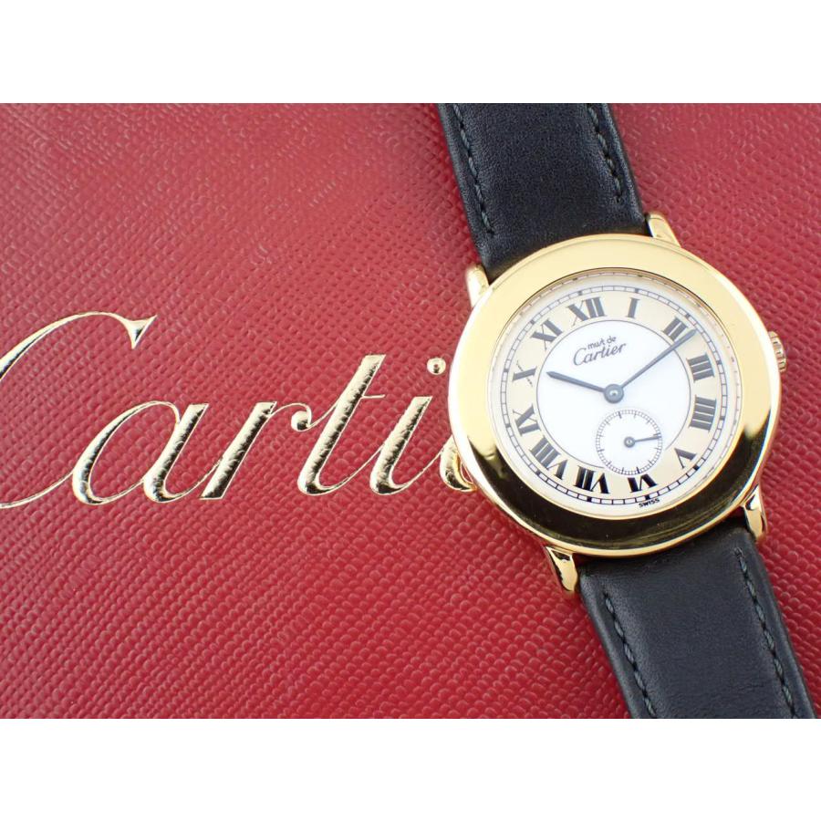 カルティエ マスト ロンド ヴェルメイユ W1006922 新品仕上げ済 | Cartier | 11