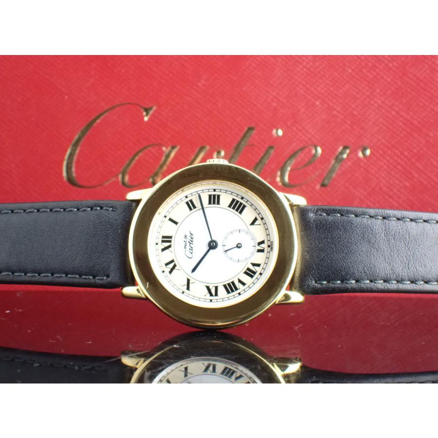 カルティエ マスト ロンド ヴェルメイユ W1006922 新品仕上げ済 | Cartier | 12