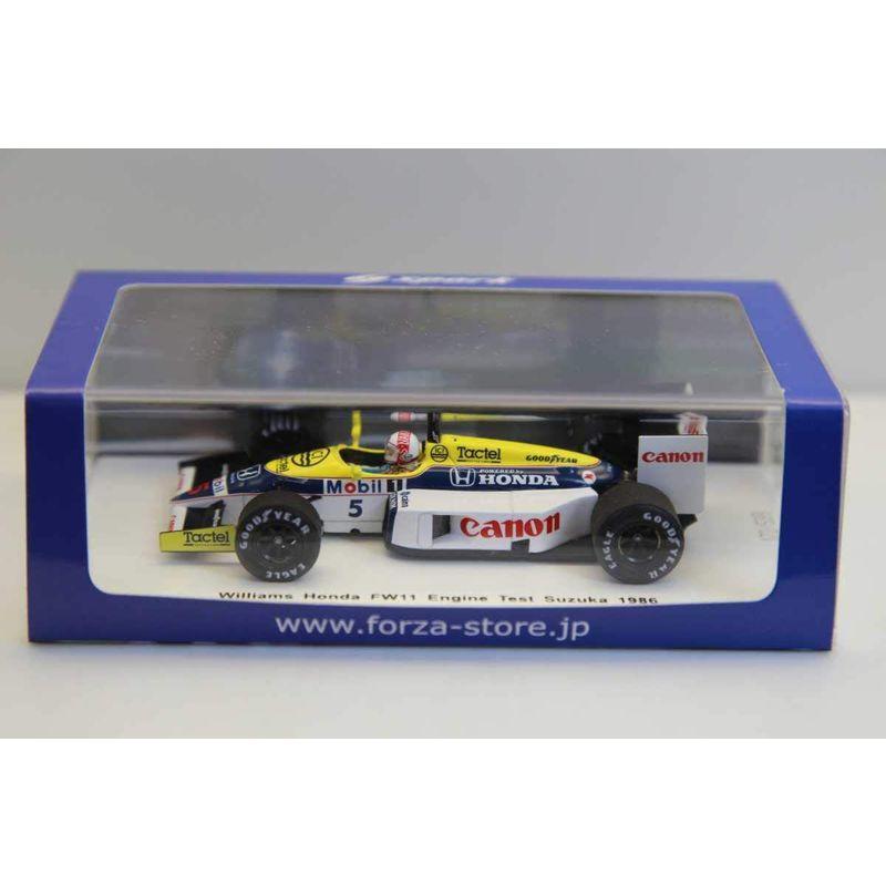 スパーク 1/43 ウィリアムズホンダ FW09B マンセル 鈴鹿エンジンテスト スパーク 1/43 ウィリアムズホンダ FW09B マンセル 鈴鹿エンジン
