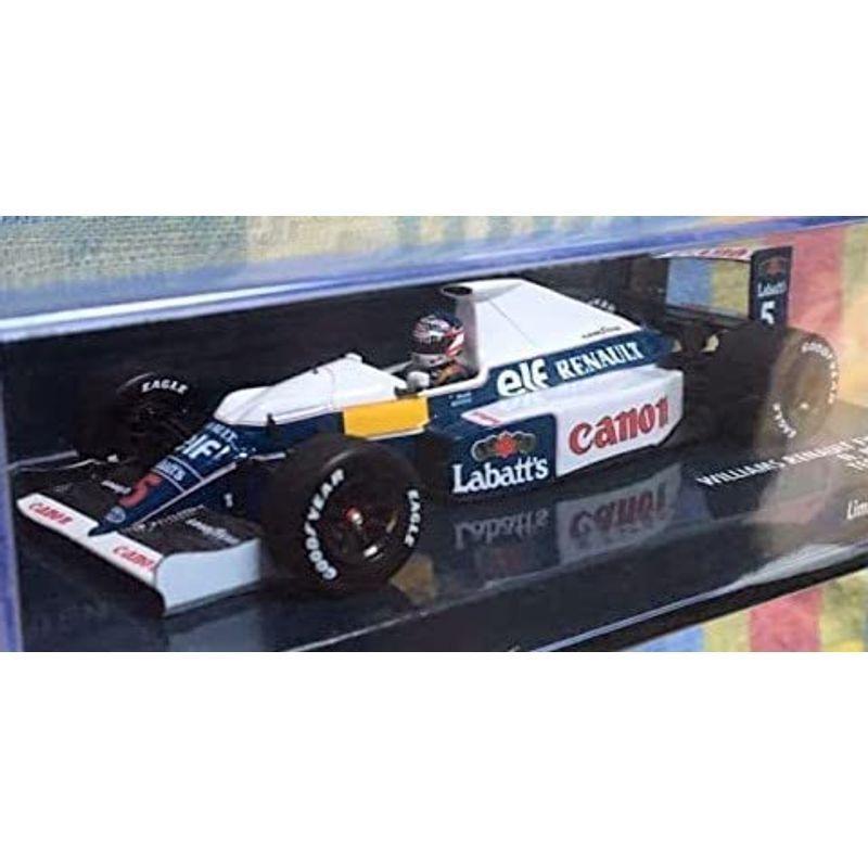 本物 ミニチャンプス 1 43 ウィリアムズFW13B マンセル テスト 450個