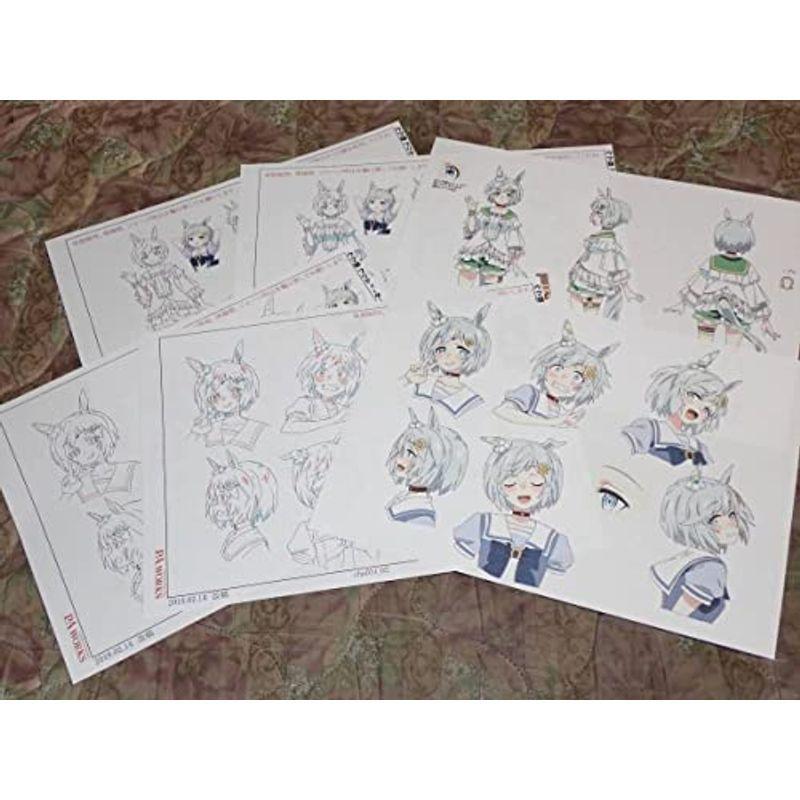 高質で安価 アニメ 設定資料 カラー スタッフ用 プリティーダービー セイウンスカイウマ娘 原画 セル画 作業資料 設定集 線画 その他 Www Oroagri Eu