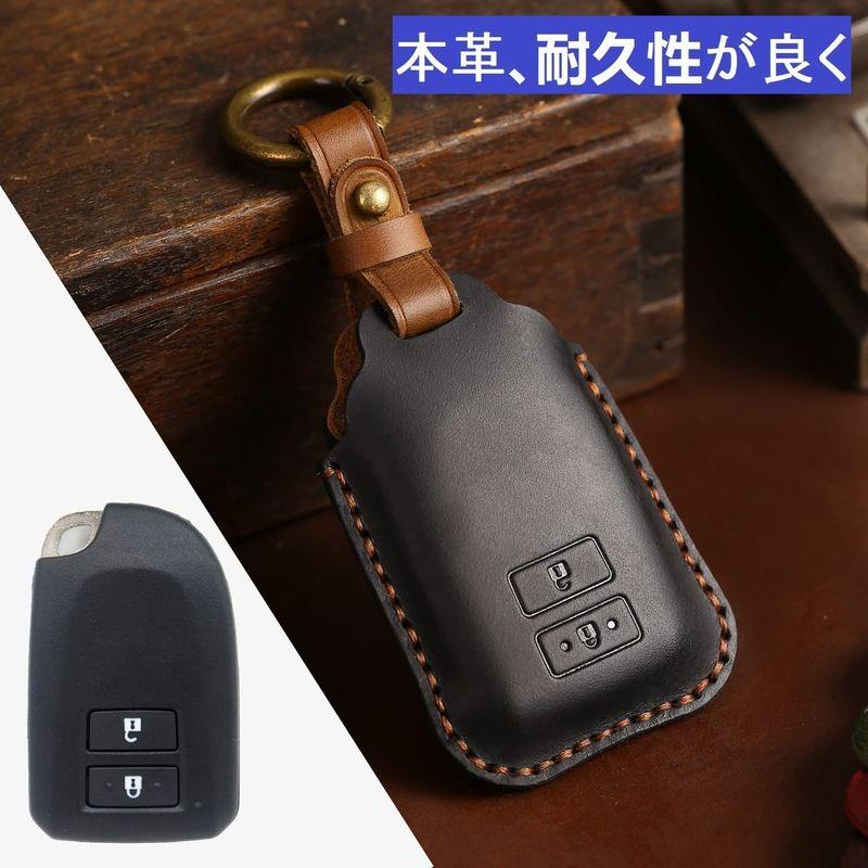 【mk2オヤジ】レザモン　本革スマートキーケース 200系ハイエース 用 mk2オヤジ様専用】レザモン 本革スマートキーケース 200系