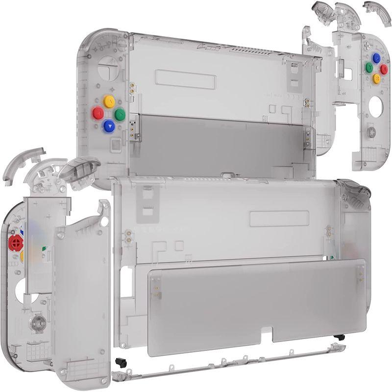 本体ではない-eXtremeRate Nintendo Switch OLEDコンソールに対応用バックプレート&キックスタンド、有機elに対｜quessstore｜05