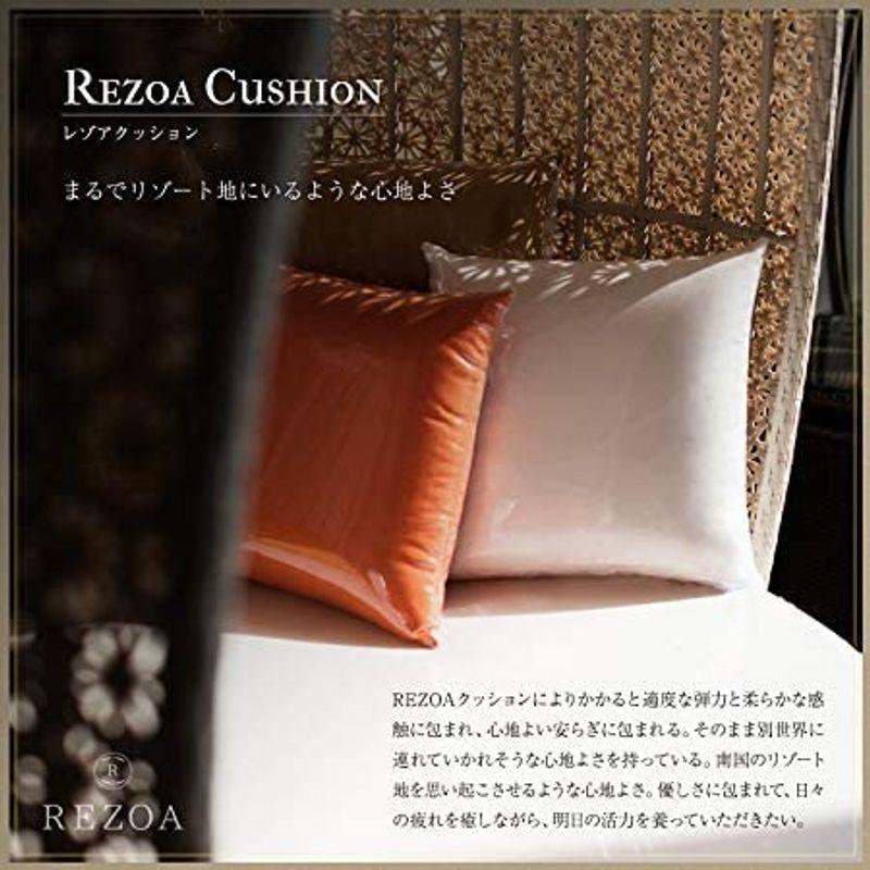 REZOA (レゾア) クッション 中身 日本製 ヌードクッション 45×45 cm 2個セット 洗濯機で洗える 適度な弾力でへたらない｜quessstore｜07