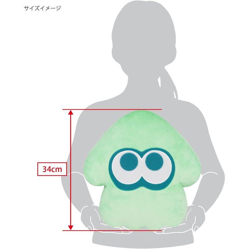 三英貿易 Splatoon (スプラトゥーン)3 ALL STAR COLLECTION クッション イカ (ライトブルー) W33×D11｜quessstore｜06