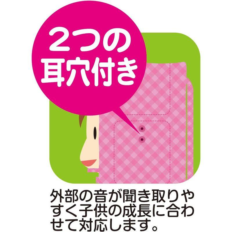 ナカバヤシ 日本防災協会認定品 防災ずきん 笛付き ピンク BZ-101P｜quessstore｜05