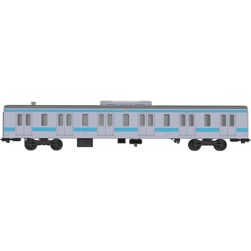 PLUM Plakit-Extra 1/80 JR東日本209系 直流電車タイプ 京浜東北色 サハ208 ディスプレイモデル 未塗装組立プラ｜quessstore｜02