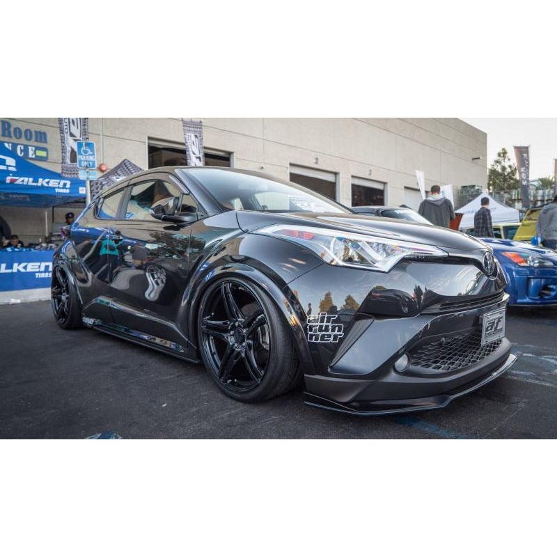 トヨタ C-HR CHR フロントリップスポイラー バンパー ブラック トヨタ C-HR フロントリップスポイラー CHR スポイラー エアロ