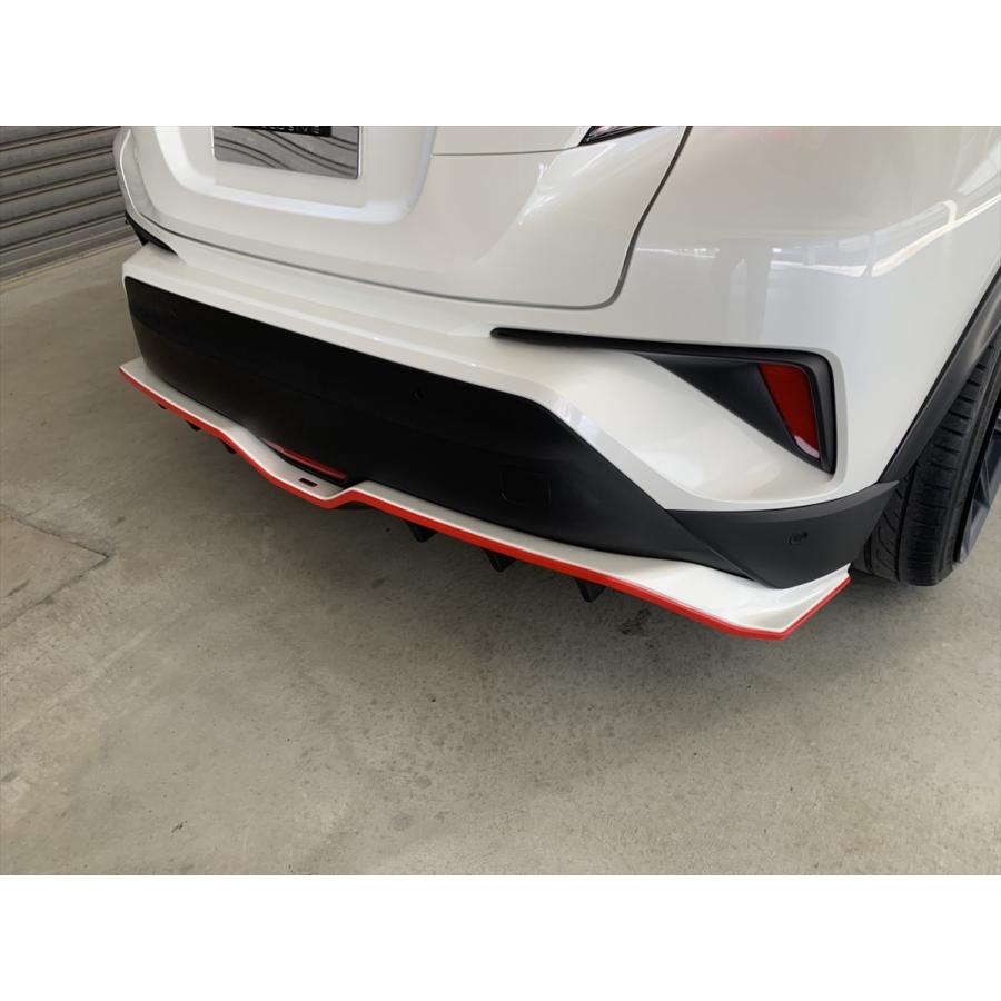 TOYOTA CHR リアディフィーザー2種 C-HR - リアアンダーディフューザー FRP 【未塗装】 : レクソン公式