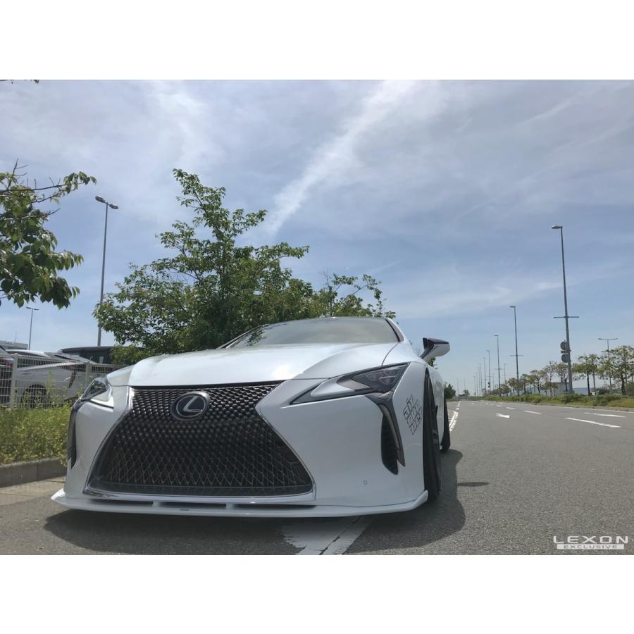 LC500/500h - フロントリップスポイラー FRP 【未塗装】 : レクソン