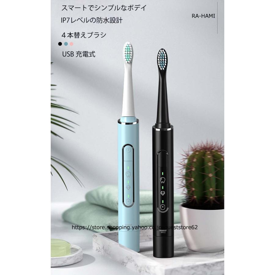 電動歯ブラシ DFO2 IPX7防水 6モード Amazon.co.jp: DF02 Electric Toothbrush, Sonic Vibration, Includes