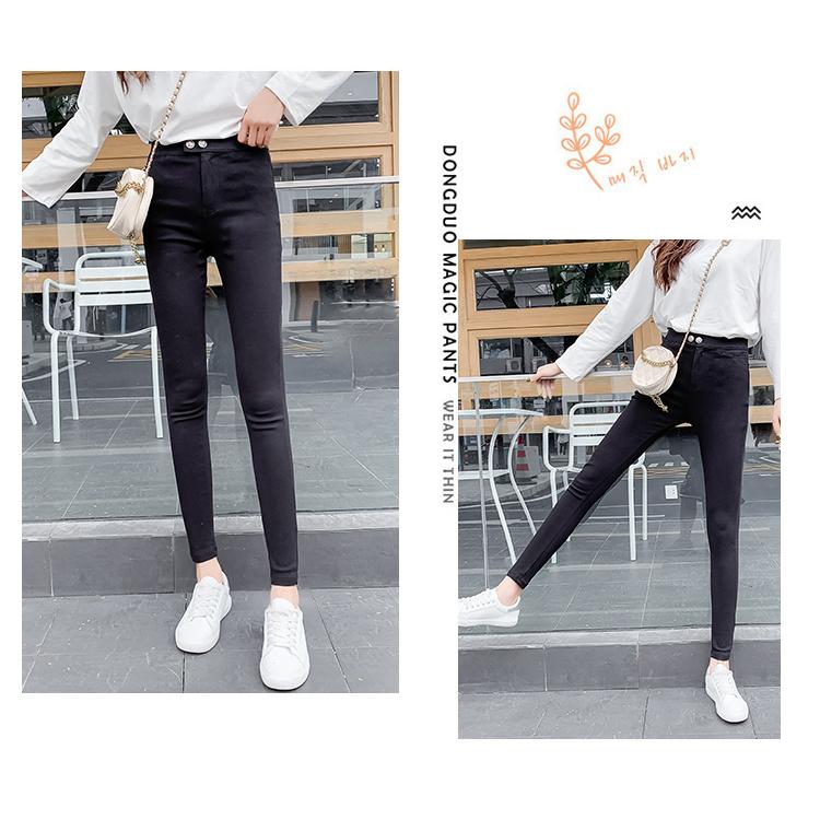 tomoe❗️おまとめ ハイライズスキニーデニムパンツ&ワイドクロプトデニム スキニーパンツ レディース デニム パンツ ストレッチ ジーンズ