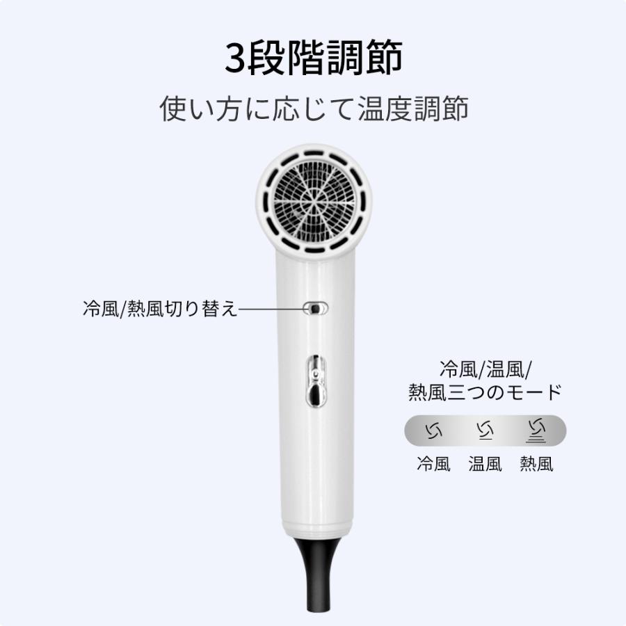 ドライヤー ヘアドライヤー 大風量 速乾 超軽量 1000W マイナスイオン