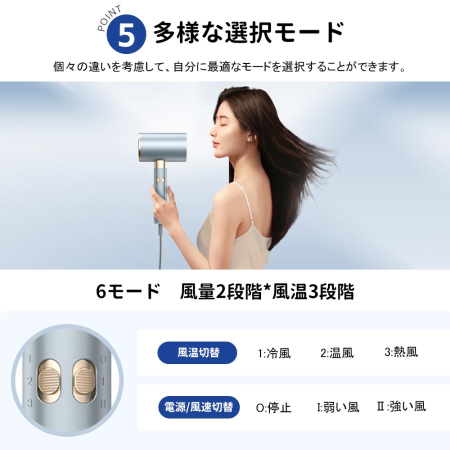 ドライヤー 大風量 1500W ヘアドライヤー 速乾 マイナスイオン