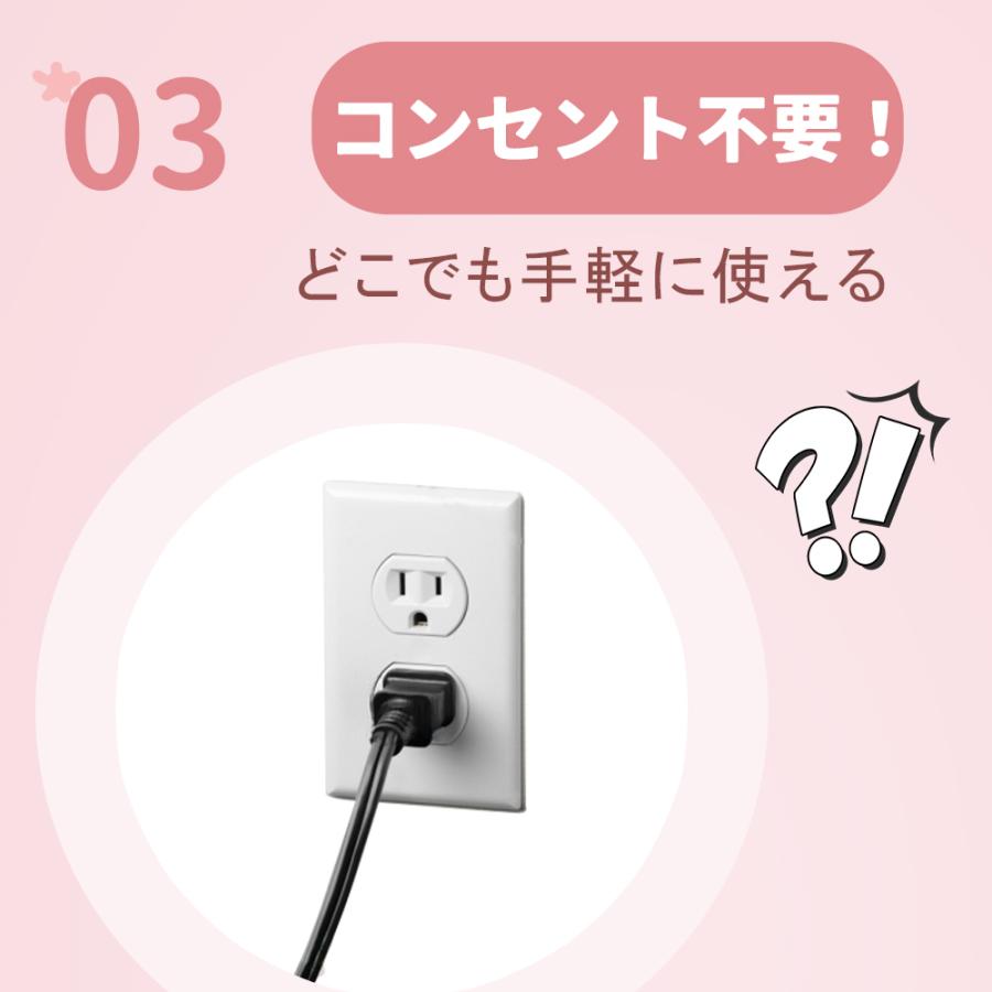 ヒートブラシ ミニ ヘアアイロン ブラシ型 コードレス 簡単