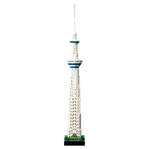 誠実 のedition ブロック 東京スカイツリー ストアクエストのナノブロック おもちゃ ナノブロック Deluxe ストアクエスト ブロック