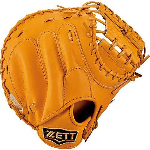 ゼット(ZETT) 軟式野球 キャッチャーミット プロステイタス 右投げ用 オレンジ/オークブラウン(5636) 専用グ パンチングミット