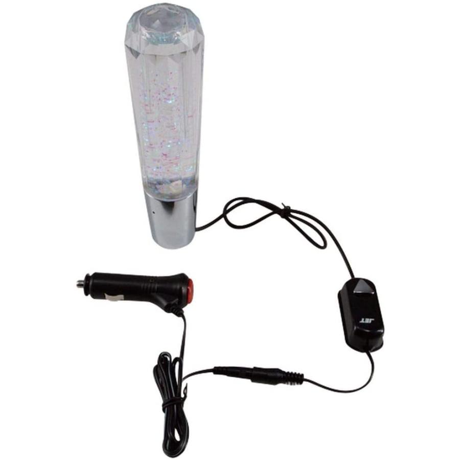 JET INOUE(ジェットイノウエ) LEDアクアシフトノブ 200L クリアー|queststore|02
