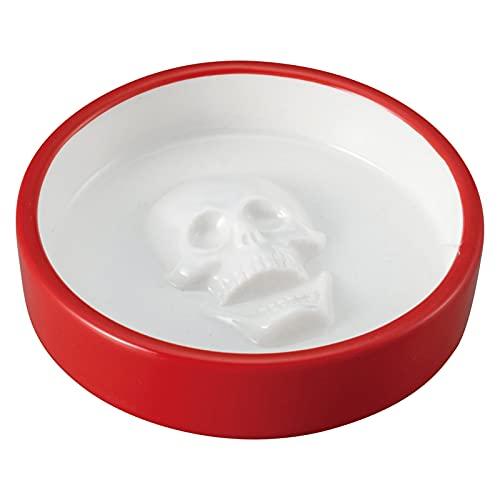 売れ筋ランキング サンアート おもしろ食器 皿 骸骨 醤油皿 約9ｃｍ San3606 ホワイト Discoversvg Com