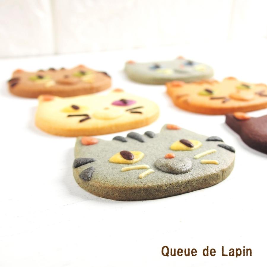 大きなネコのクッキー Designcookie Neko Queue De Lapin 通販 Yahoo ショッピング