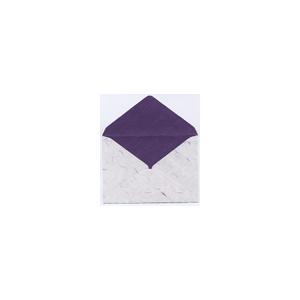 和紙・羽二重紙　封筒　紫苑