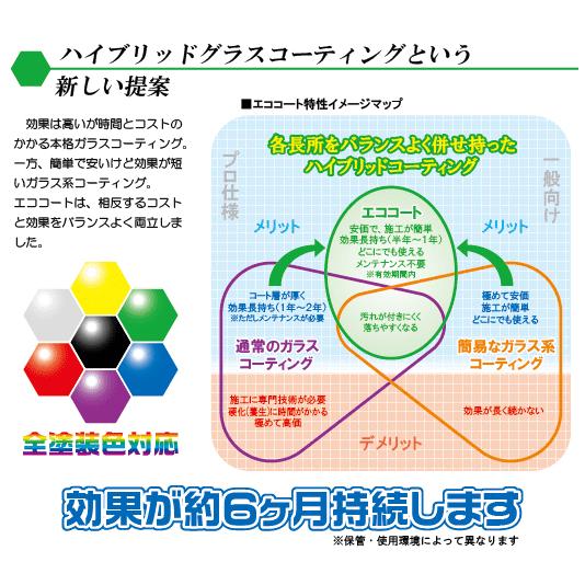 疎水性ガラスコーティング 車のボディーに深い艶をもたらす-エココート |  | 04