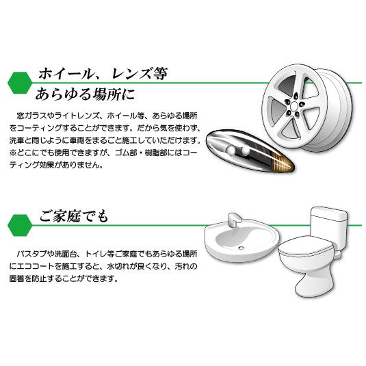 疎水性ガラスコーティング 車のボディーに深い艶をもたらす-エココート |  | 07