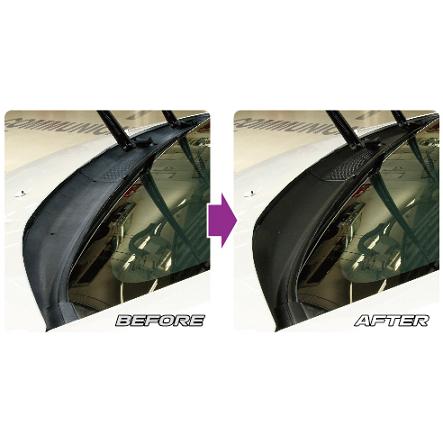 樹脂グロスコート 未塗装樹脂パーツコーティング 樹脂パーツが黒く復活艶をキープする樹脂コート  黒樹脂復活剤プレミアムコート コーティング剤　20ml | QUICK | 03